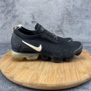 Nike Air Vapormax Flyknit Moc 2 Shoes Mens Size 5.5 Black Running AH7006-002